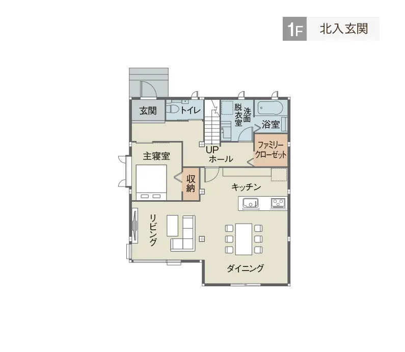 1階間取り図